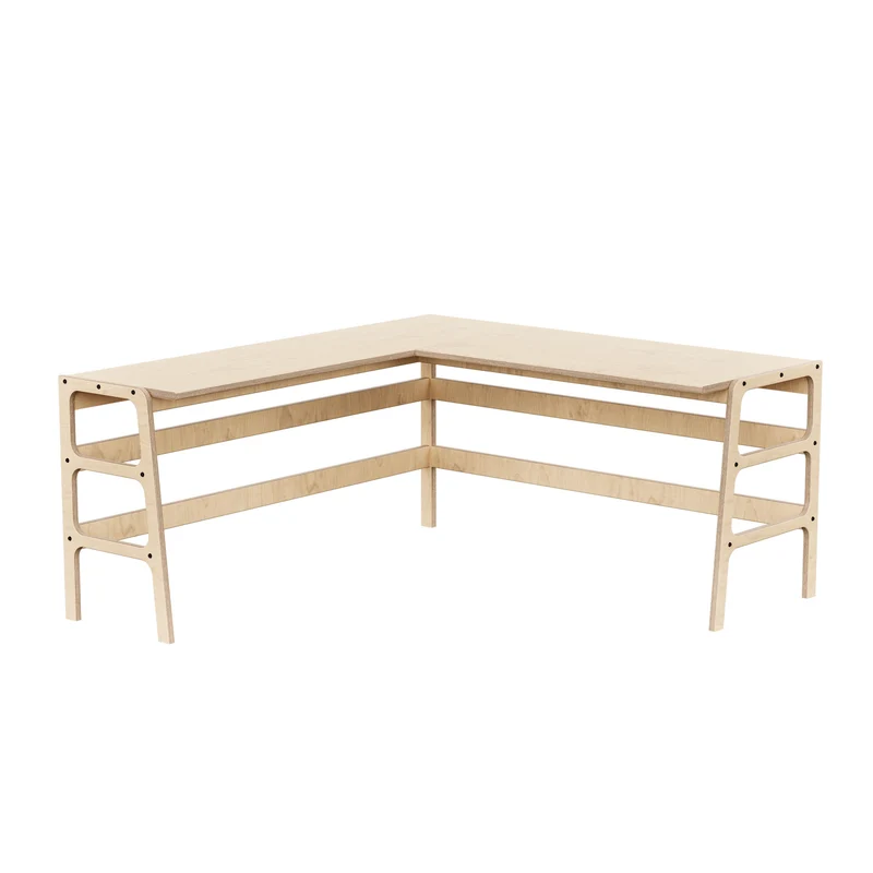 Mid-Century L-Shape Desk · 65/65