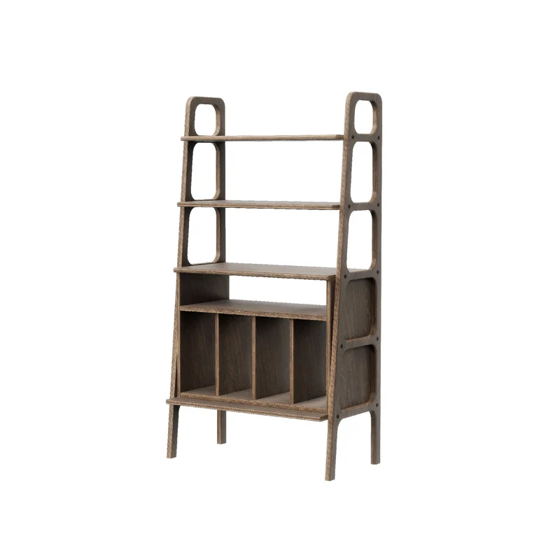 Midi Bookcase with vinyl · 140 cm