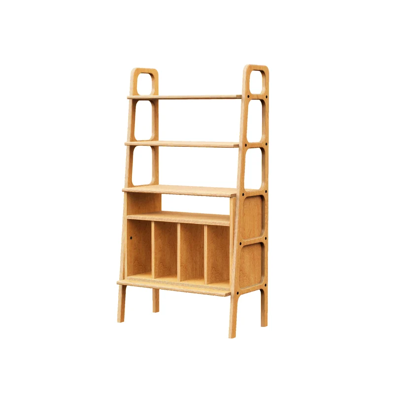 Midi Bookcase with vinyl · 140 cm