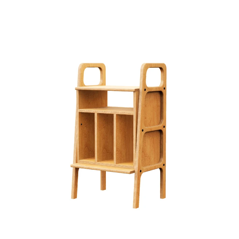 Mini Bookcase with vinyl · 90 cm