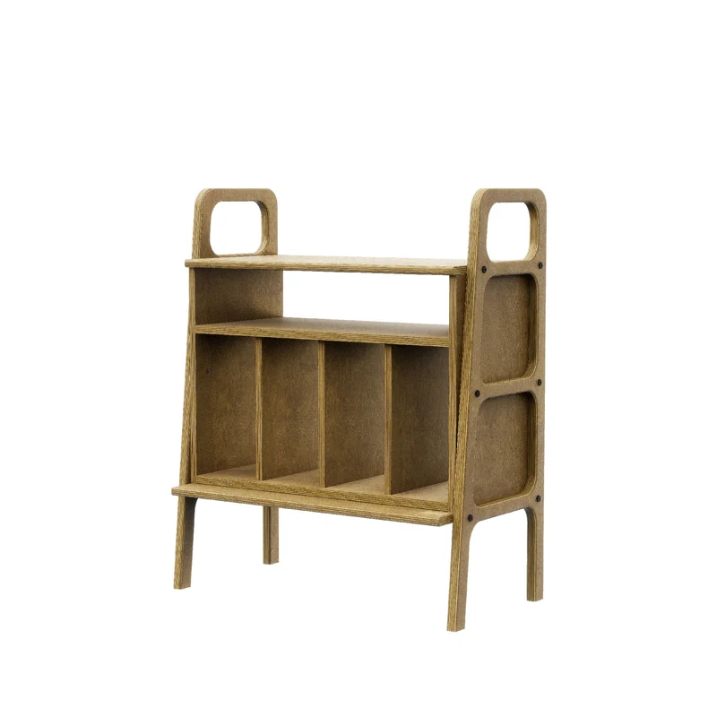 Mini Bookcase with vinyl · 90 cm
