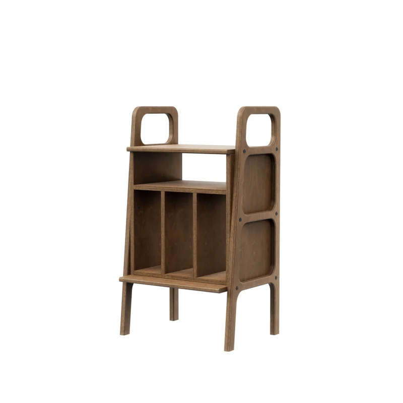 Mini Bookcase with vinyl · 90 cm