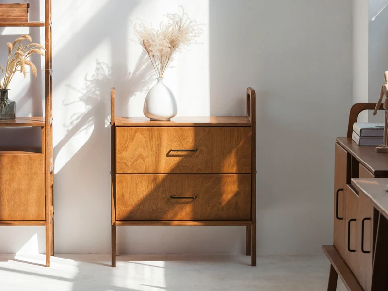 Mini Bookcase with drawers · 90 cm