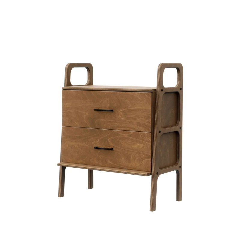 Mini Bookcase with drawers · 90 cm