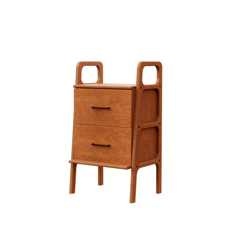 Mini Bookcase with drawers · 90 cm