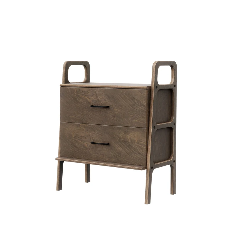 Mini Bookcase with drawers · 90 cm