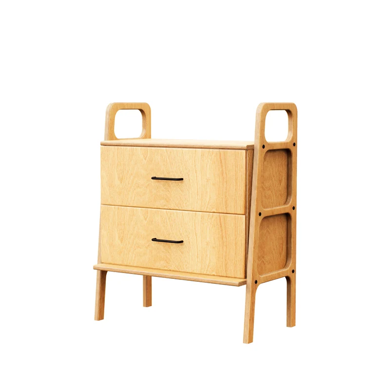 Mini Bookcase with drawers · 90 cm