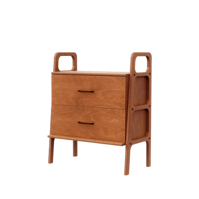 Mini Bookcase with drawers · 90 cm