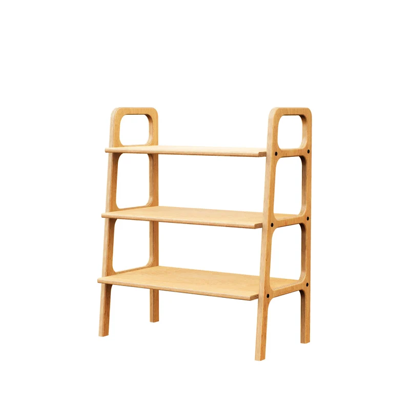 Mini Bookcase with shelves · 90 cm