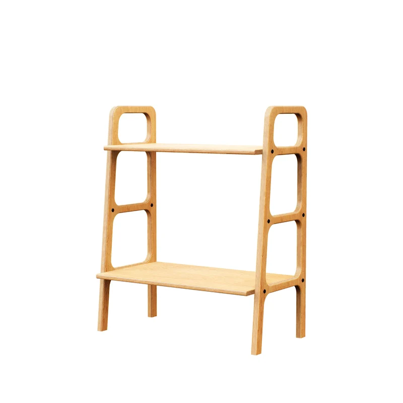 Mini Bookcase with shelves · 90 cm