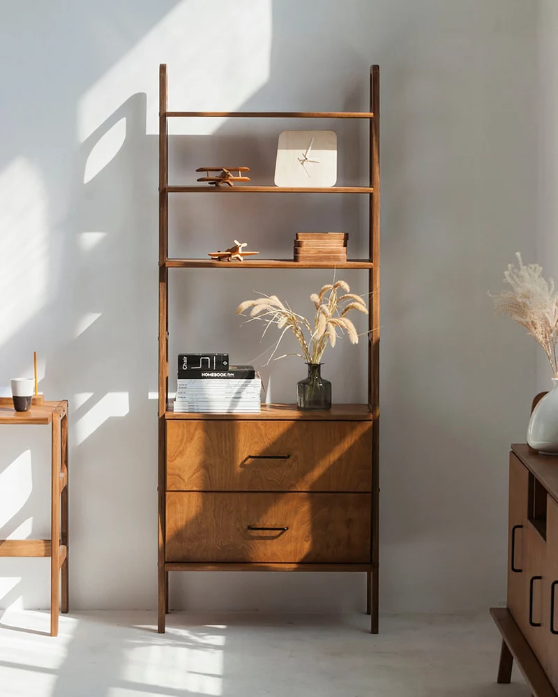 Maxi Bookcase with drawers · 190 cm