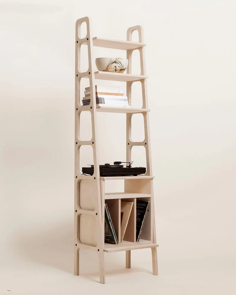 Maxi Vinyl Record Bookcase · 190 cm
