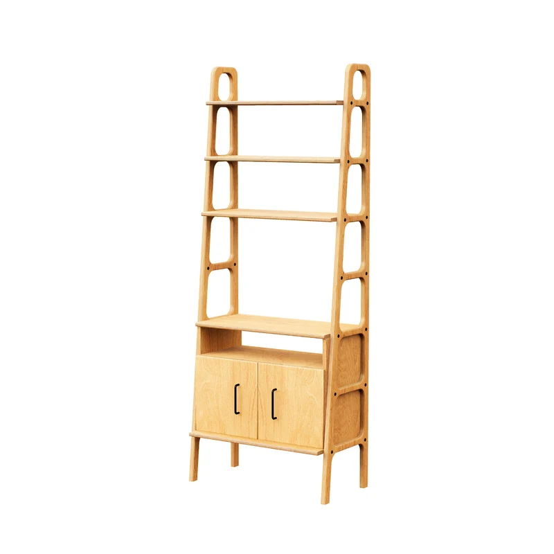 Maxi Bookcase with open cabinet · 190 cm