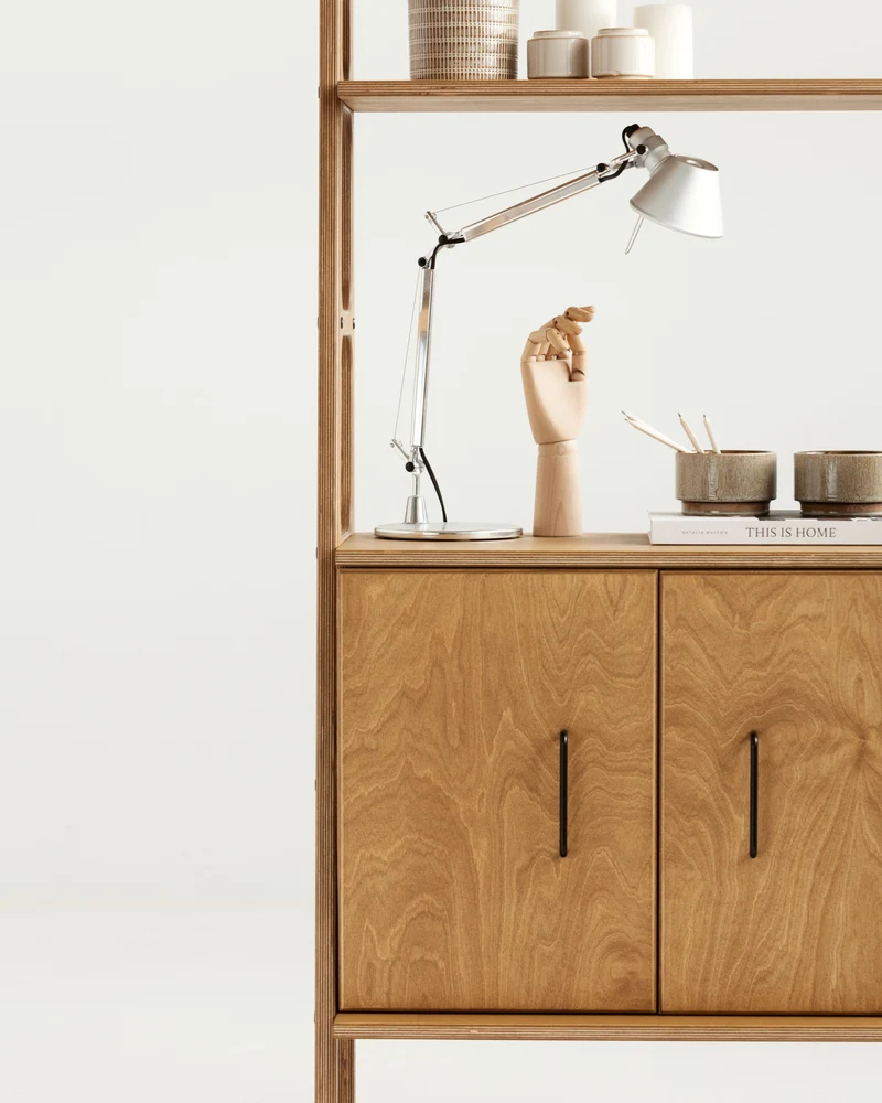 Maxi Bookcase with cabinet · 190 cm