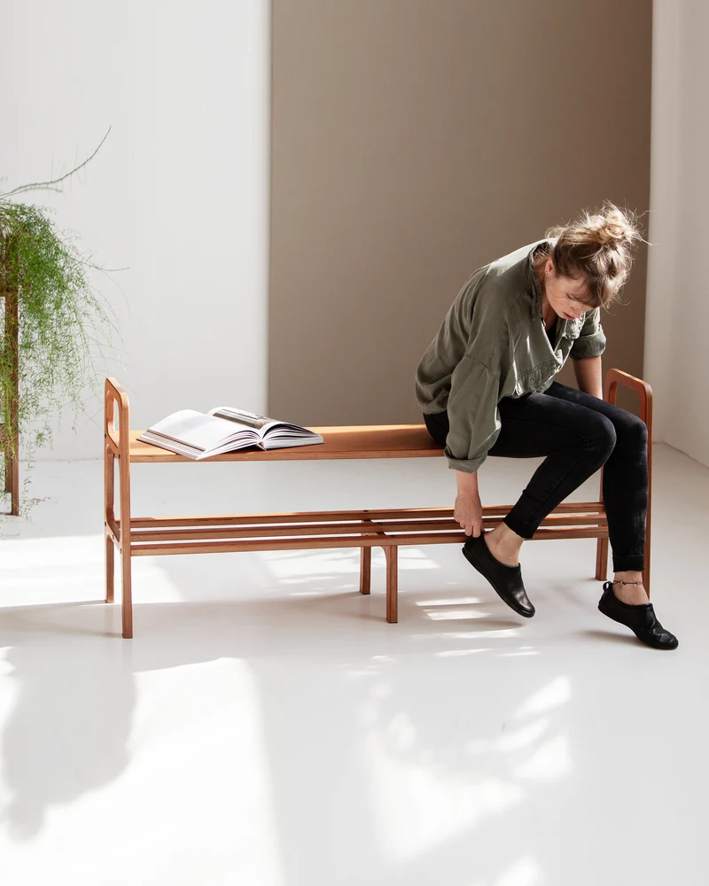 Long Entryway Bench · 120–150 cm