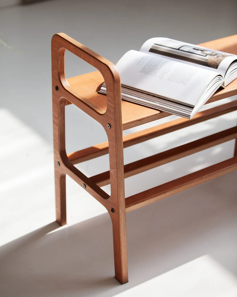 Long Entryway Bench · 120–150 cm