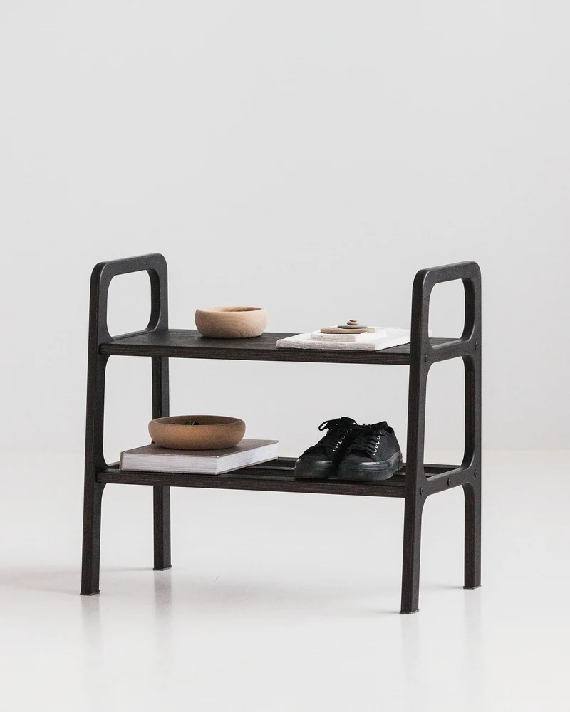Japandi Shoe Bench