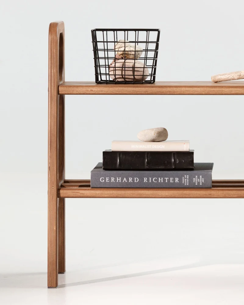 Japandi Shoe Bench