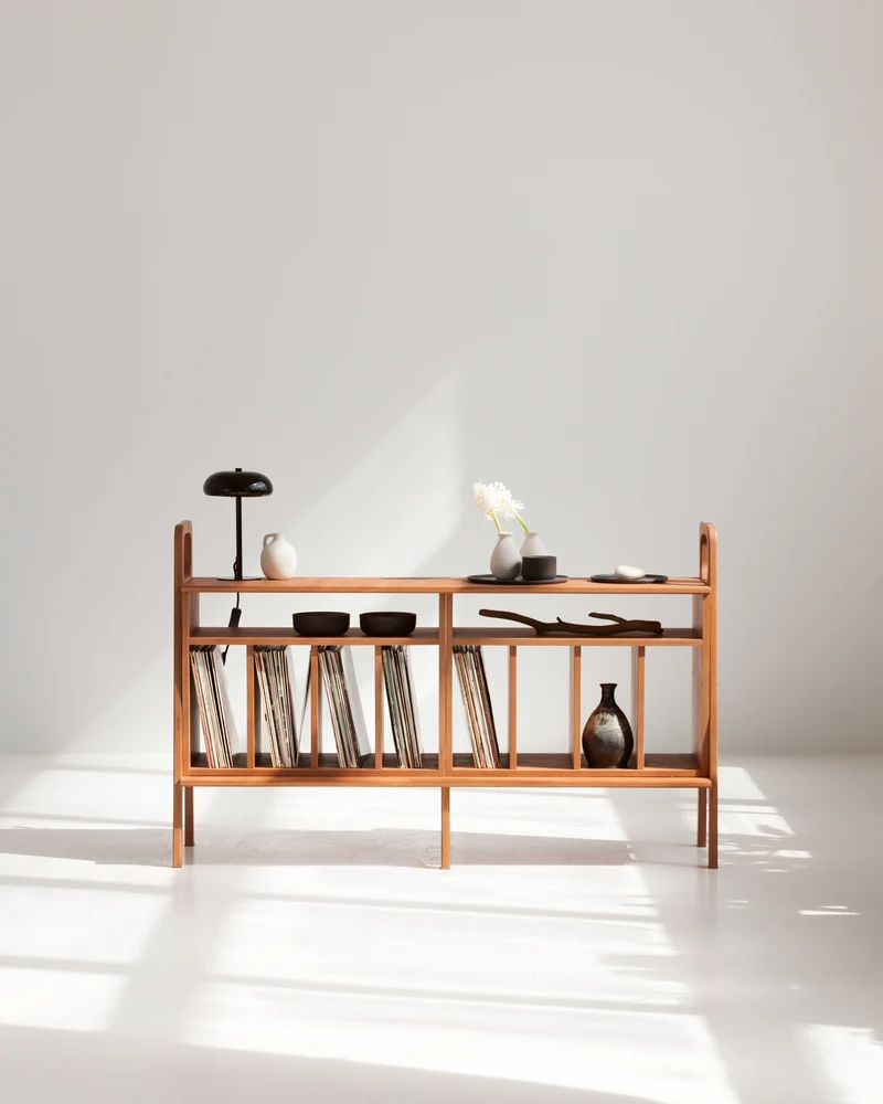 Vinyl Record Credenza · 143 cm