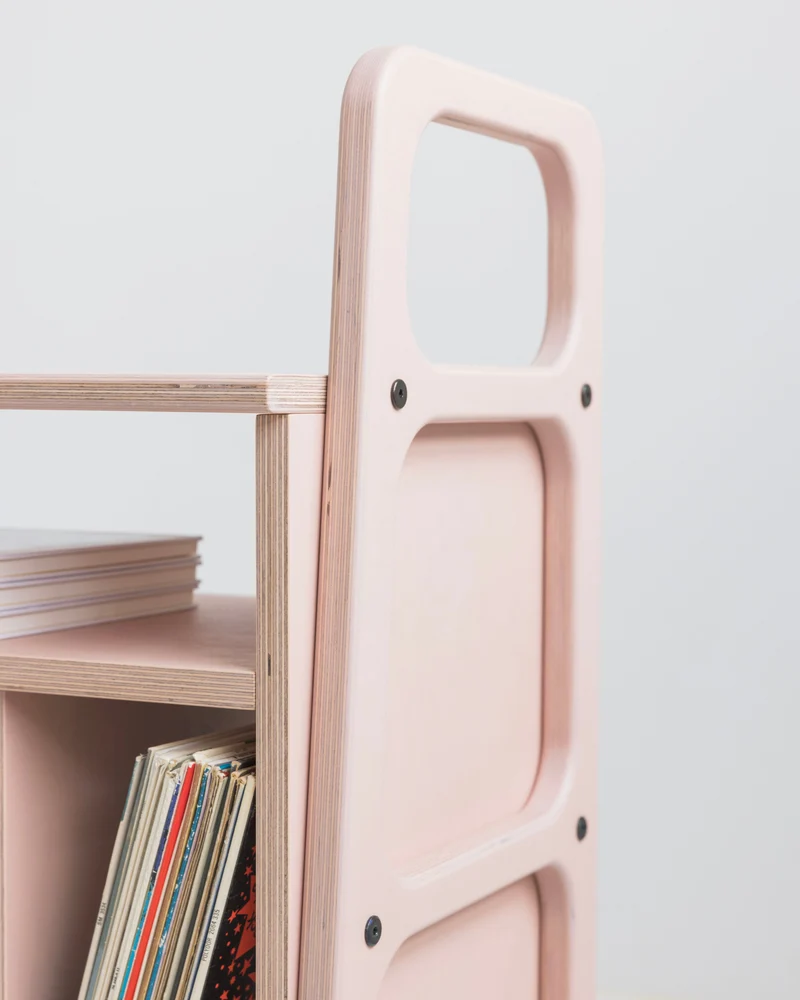 Vinyl Record Credenza · 143 cm