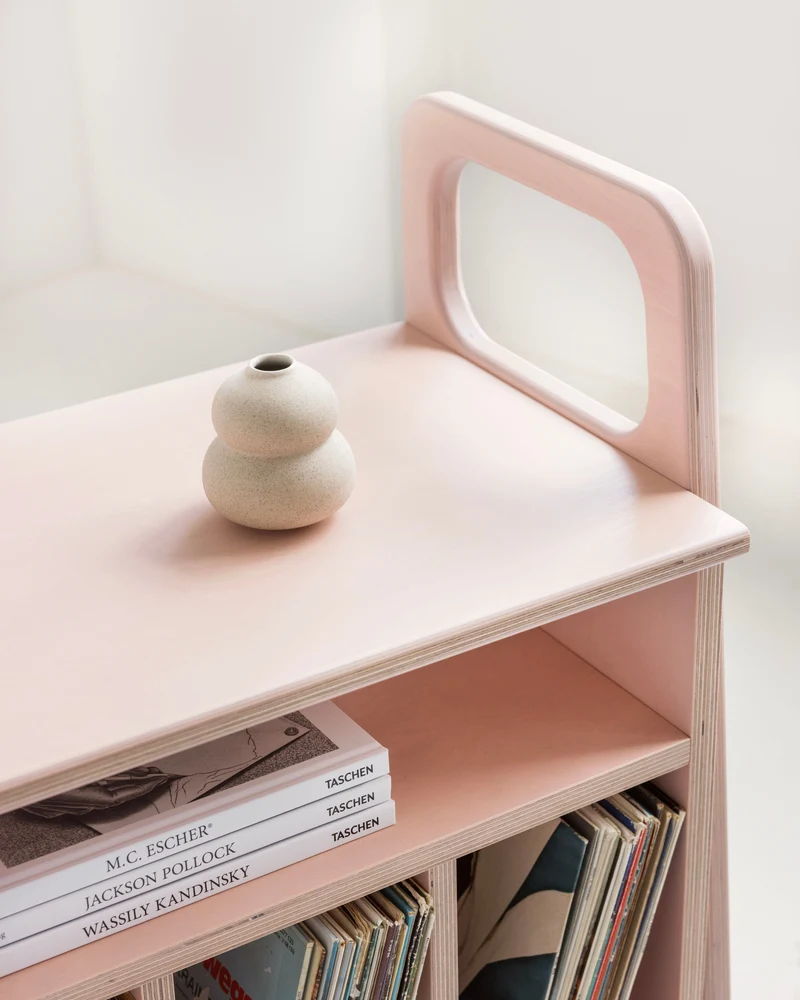 Vinyl Record Credenza · 143 cm
