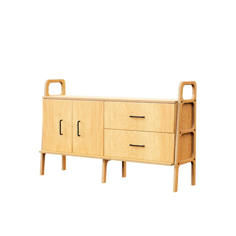 Mid-Century Credenza · Drawer & Cabinet · 143 cm