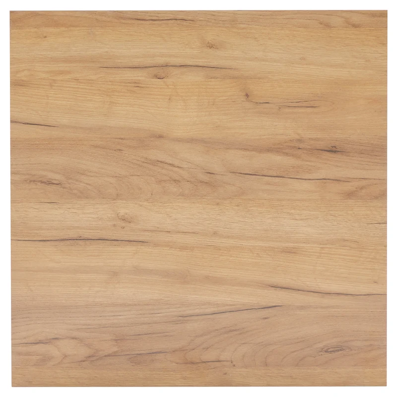 Table basse carrée rotative 360° blanche brillante et effet bois MODERNLAMPSET