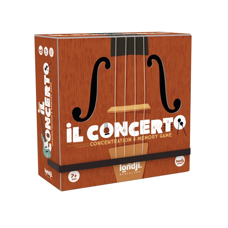 Jeu d'observation + mémoire - Instruments musicaux