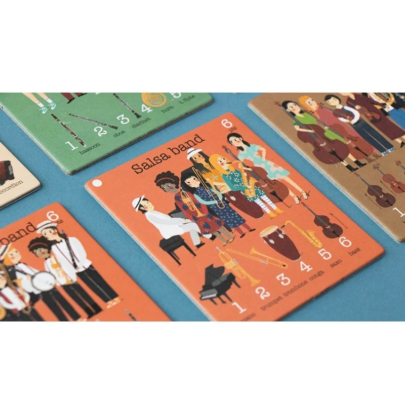Jeu d'observation + mémoire - Instruments musicaux