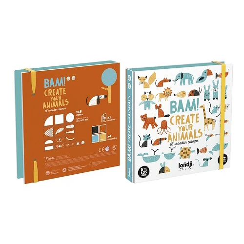 Étampe de bois - Créez votre animal