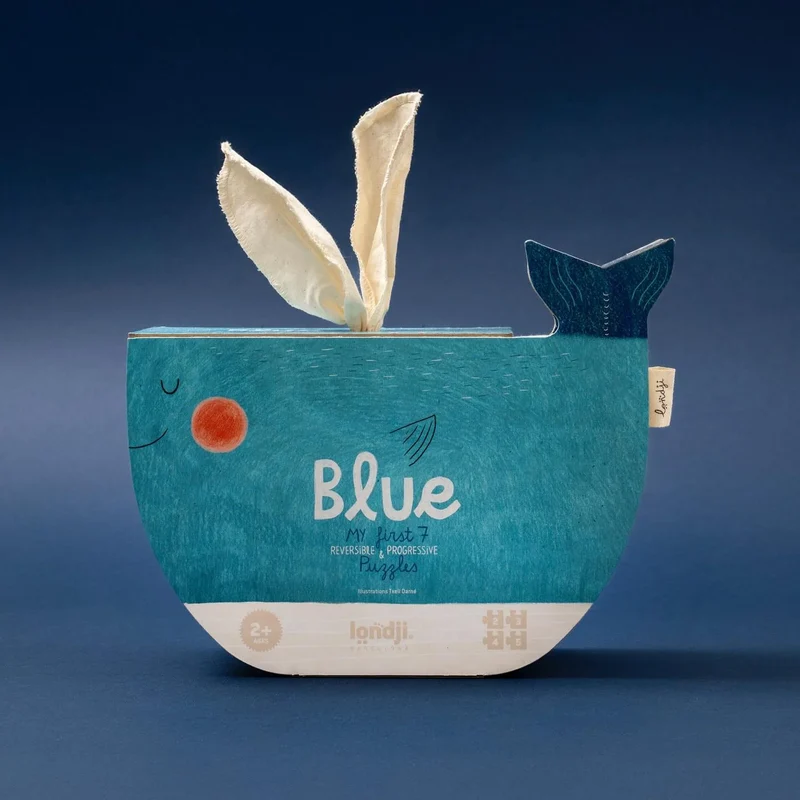 Casse-têtes réversibles | 7 x 3 pcs - Blue