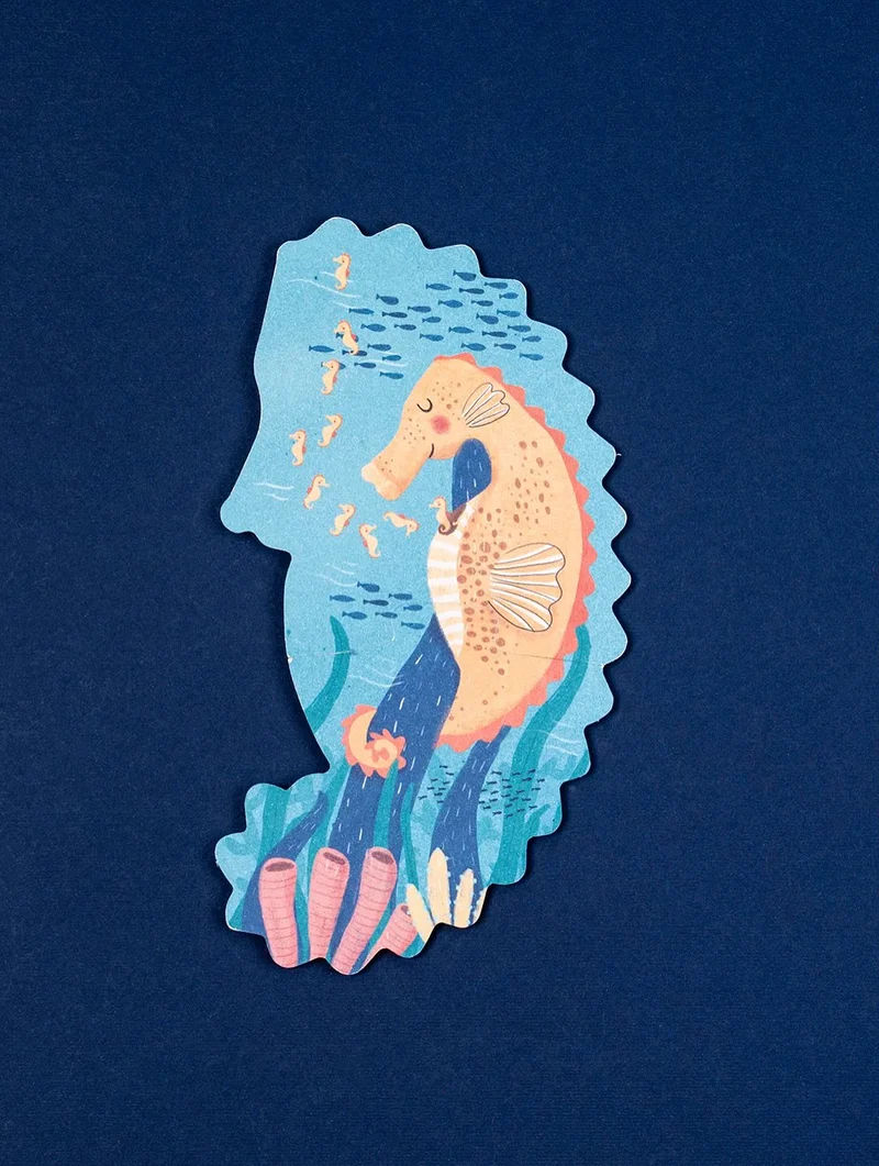Casse-têtes réversibles | 7 x 3 pcs - Blue