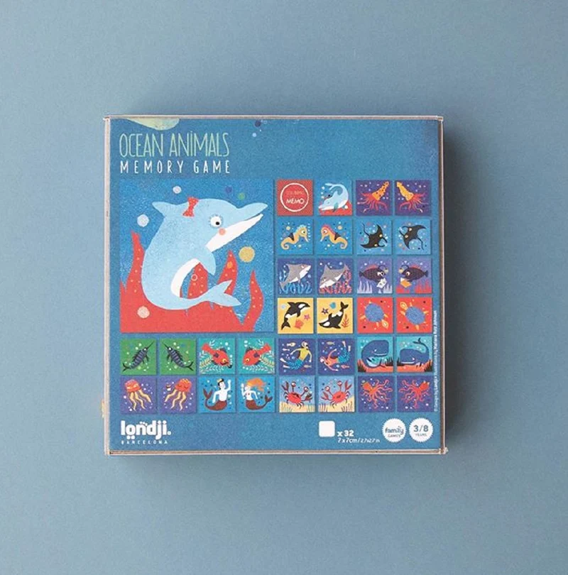 Jeu de mémoire - Ocean animals