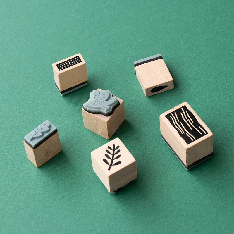 Ensemble de tampons créatifs - Nature