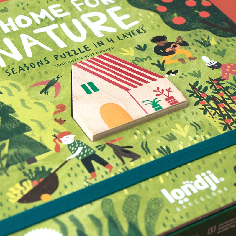 Casse-têtes recyclés (4) - A home for nature