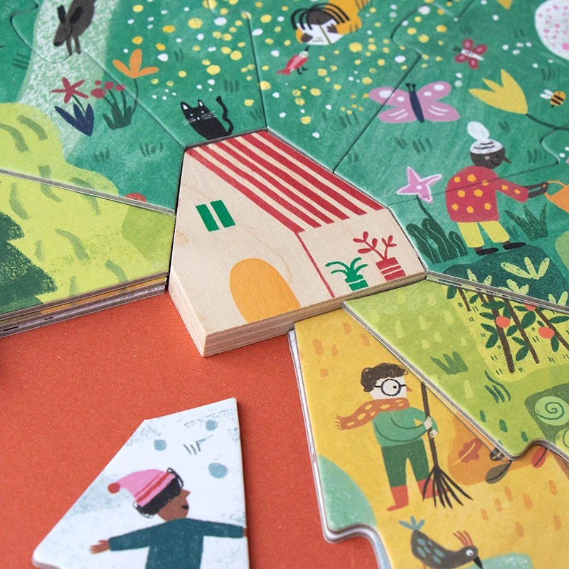 Casse-têtes recyclés (4) - A home for nature