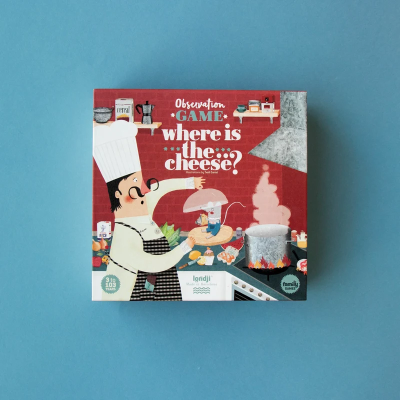 Jeu de société |Format de poche - Where is the cheese?