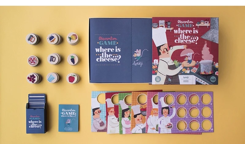 Jeu de société |Format de poche - Where is the cheese?