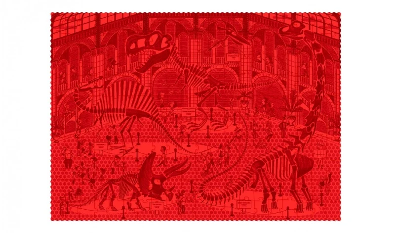 Casse-tête recyclé | 200 pcs - Les dinosaures
