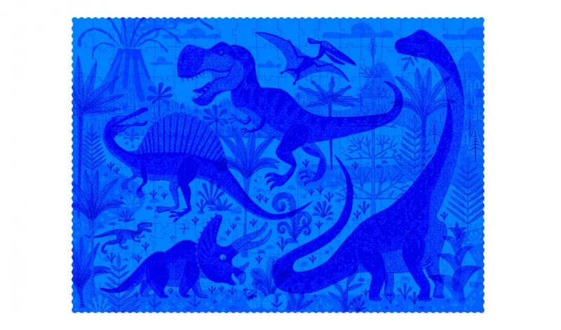 Casse-tête recyclé | 200 pcs - Les dinosaures