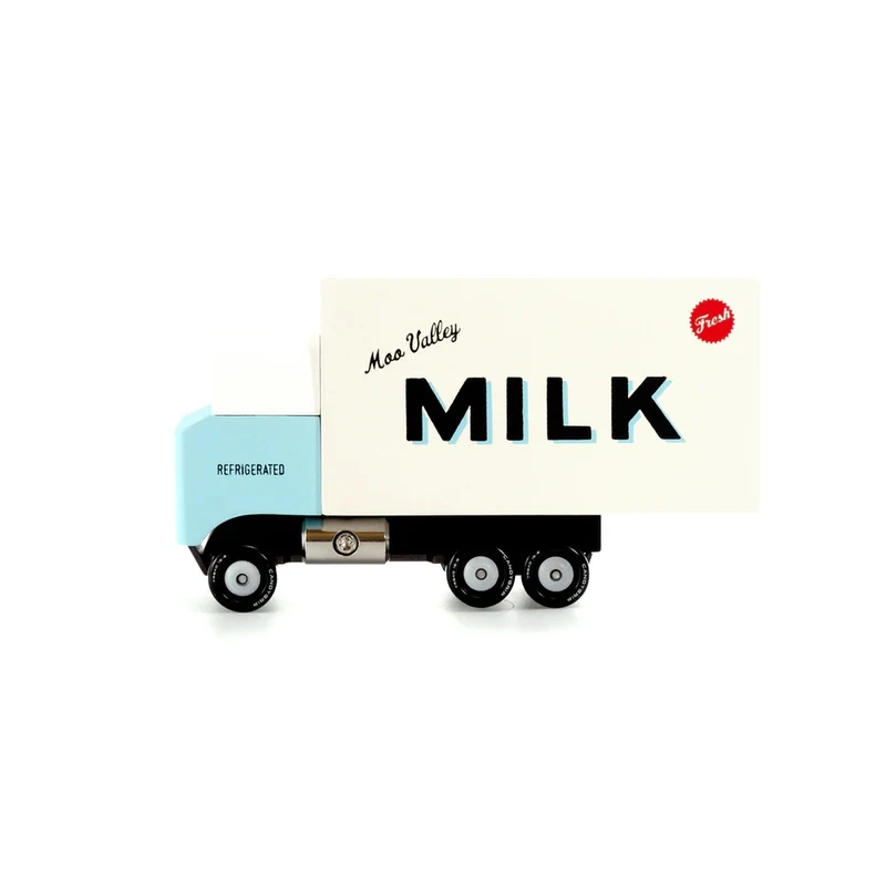 Camion de bois - Camion de lait