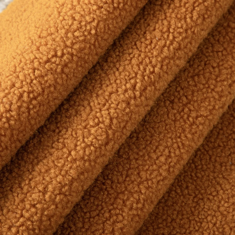 Canapé 2 places modulable en velours côtelé caramel et accoudoirs courbés, sans montage 189x91cm MODERNPLUS