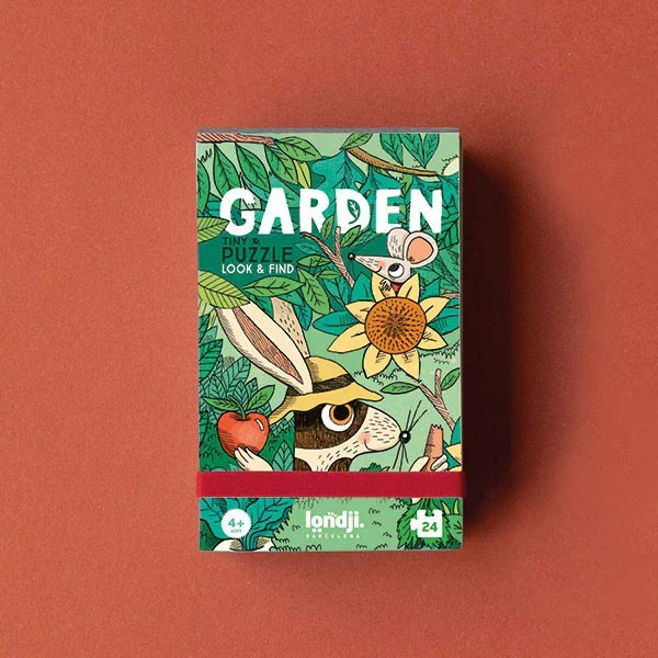 Casse-tête + jeu d'observation | Mini - Jardin