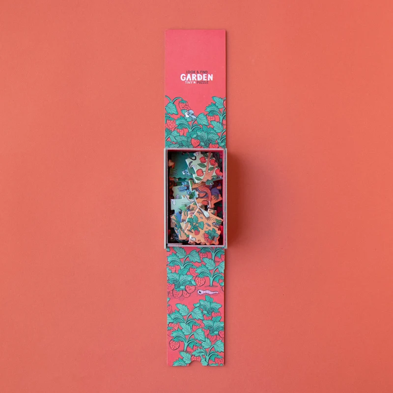 Casse-tête + jeu d'observation | Mini - Jardin