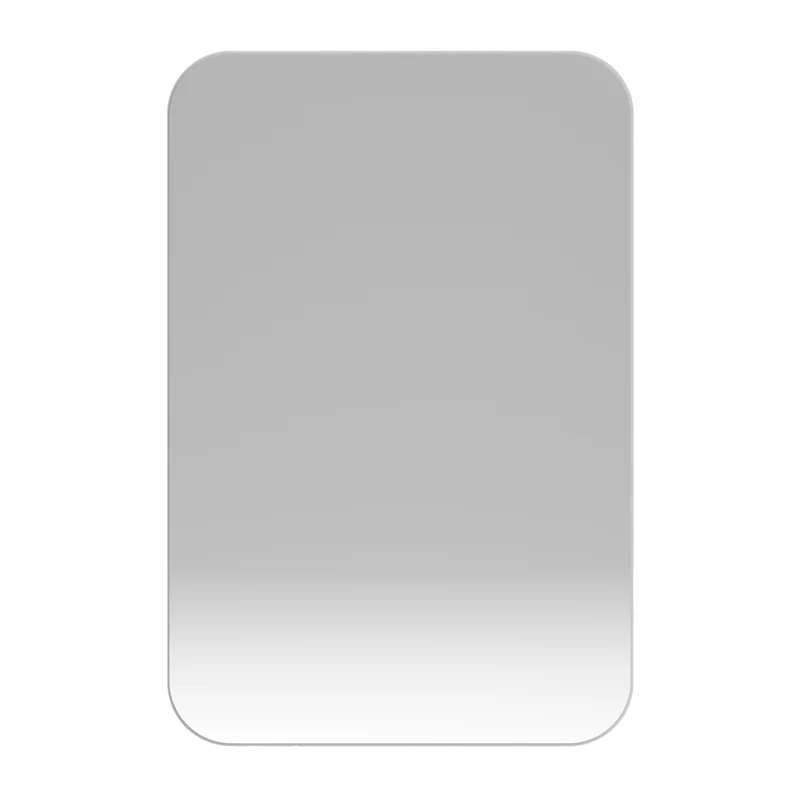 Armoire de toilette miroir rectangulaire blanche, à encastrer ou mural, 76x51cm PAPYRUSSCROLL