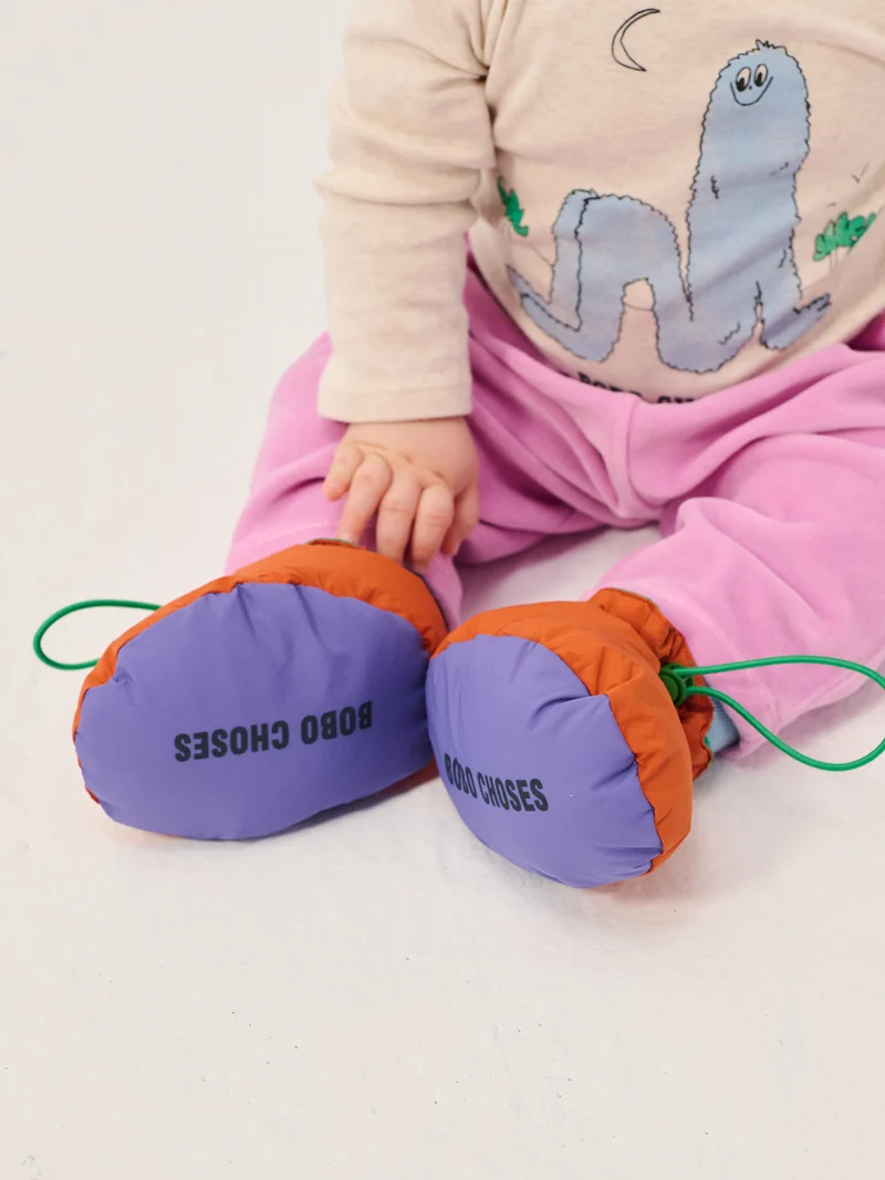 Chaussons puffy duvet | Baby - Vert