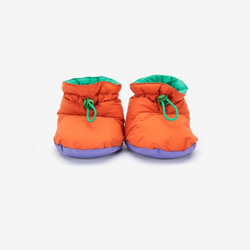 Chaussons puffy duvet | Baby - Rouge