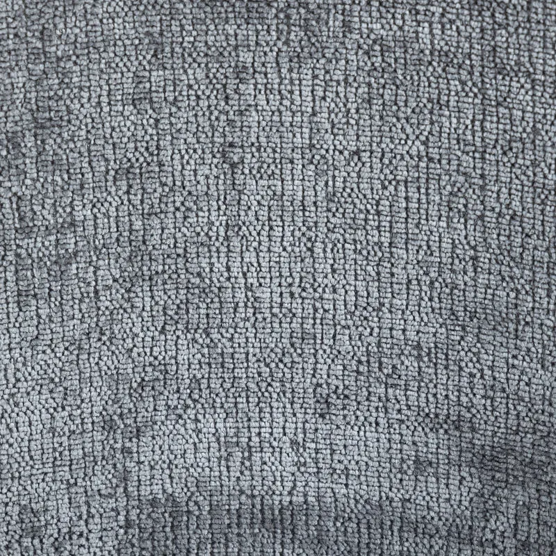 Chaise snack tissu chenille gris