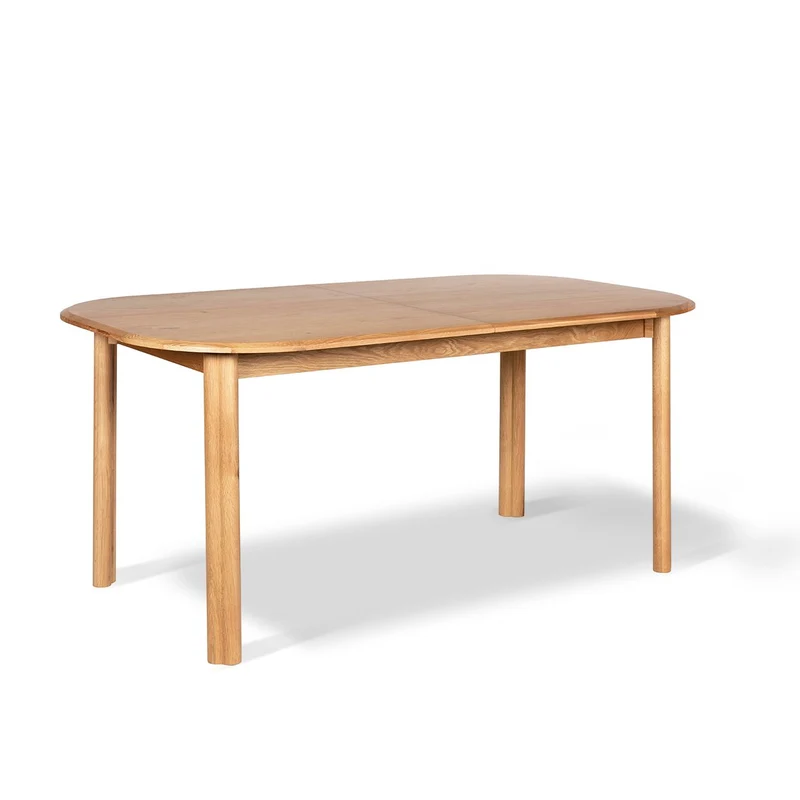 Table repas 160 cm avec allonge chêne naturel