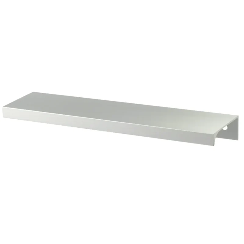 Poignée profilée Edge 480mm (Longueur totale 500mm) - Électropoli